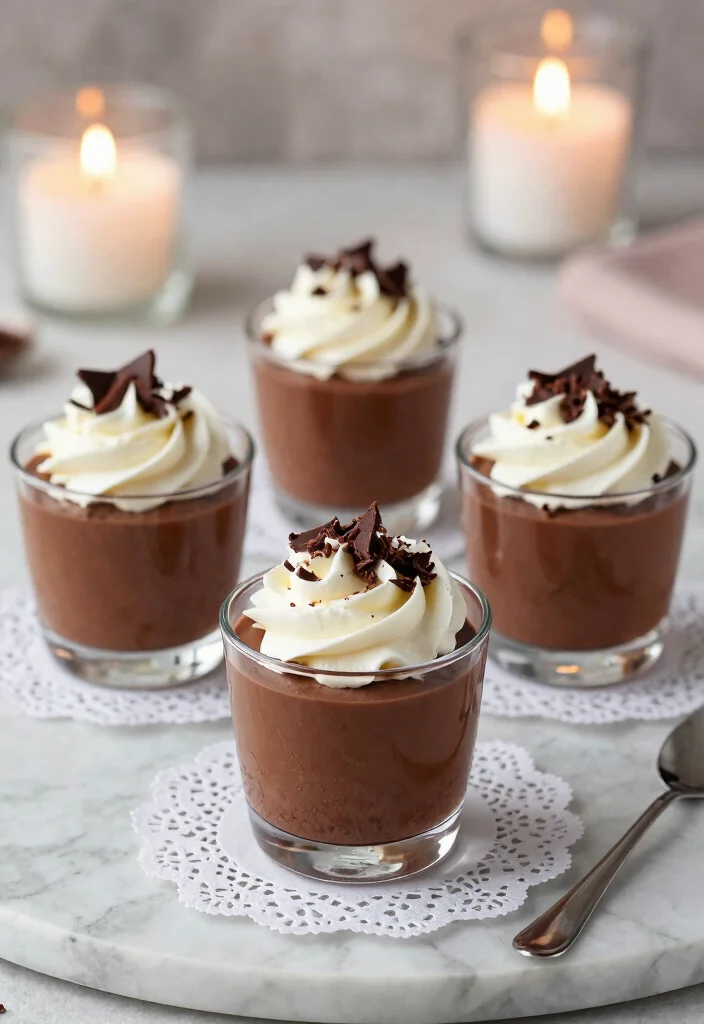 18 Delicious Galentine's Day Recipes That Will Impress Your Squad (Especially #9!) - 11. Chocolate Mousse Cups 1
