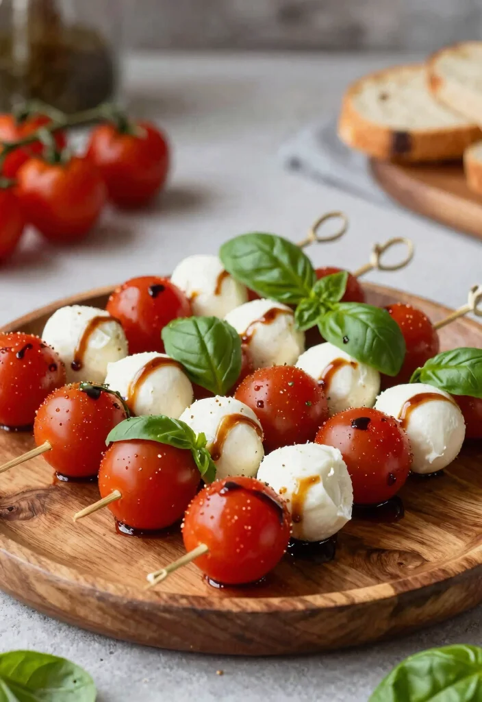 18 Delicious Galentine's Day Recipes That Will Impress Your Squad (Especially #9!) - 12. Caprese Skewers 1