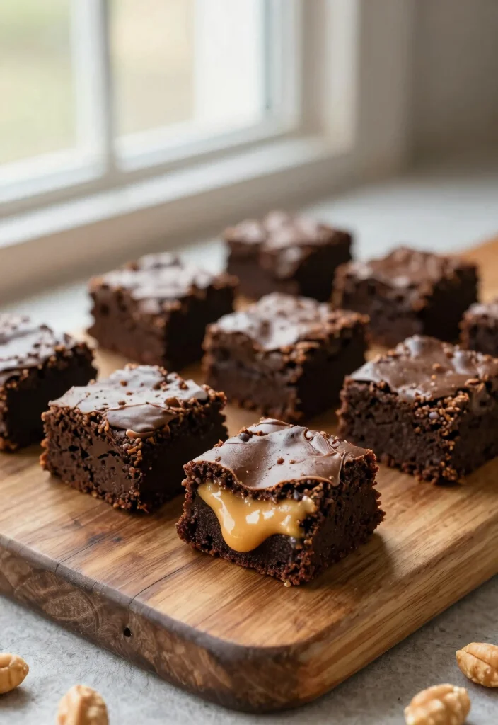 18 Delicious Galentine's Day Recipes That Will Impress Your Squad (Especially #9!) - 13. Peanut Butter Brownie Bites 1