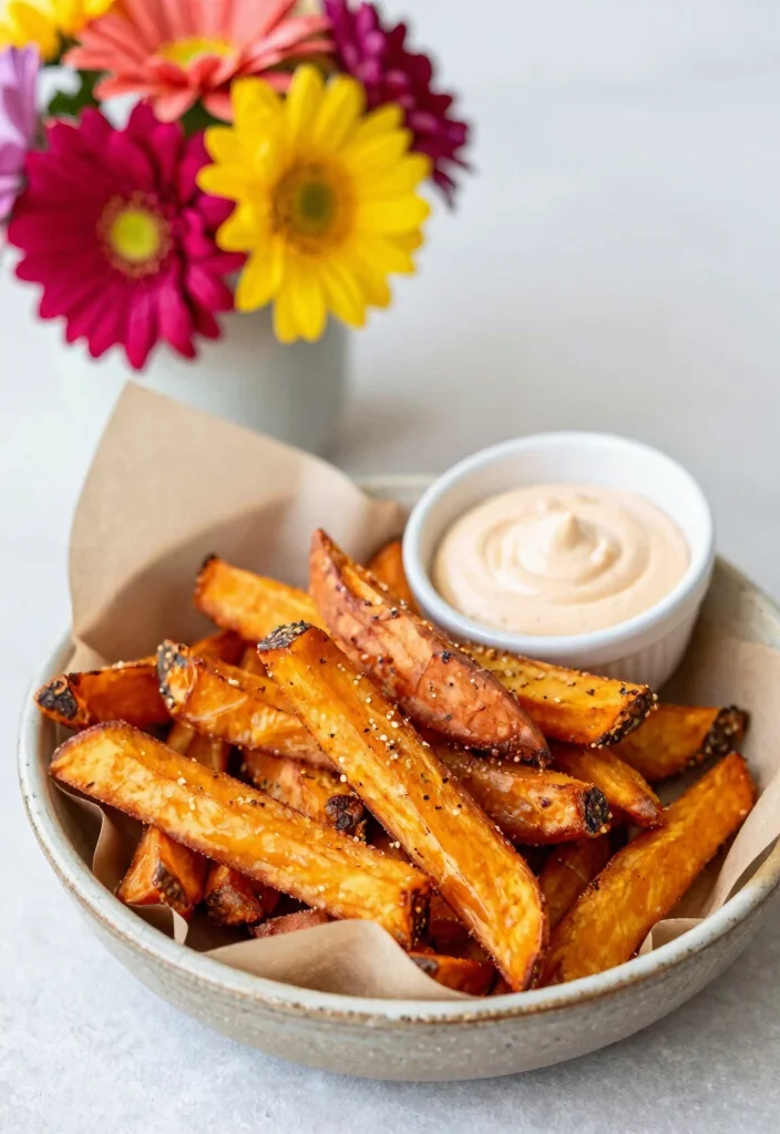 18 Delicious Galentine's Day Recipes That Will Impress Your Squad (Especially #9!) - 14. Sweet Potato Fries 1