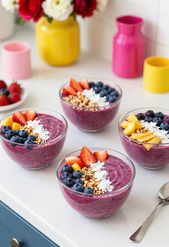 18 Delicious Galentine's Day Recipes That Will Impress Your Squad (Especially #9!) - 18. Berry Smoothie Bowls 1