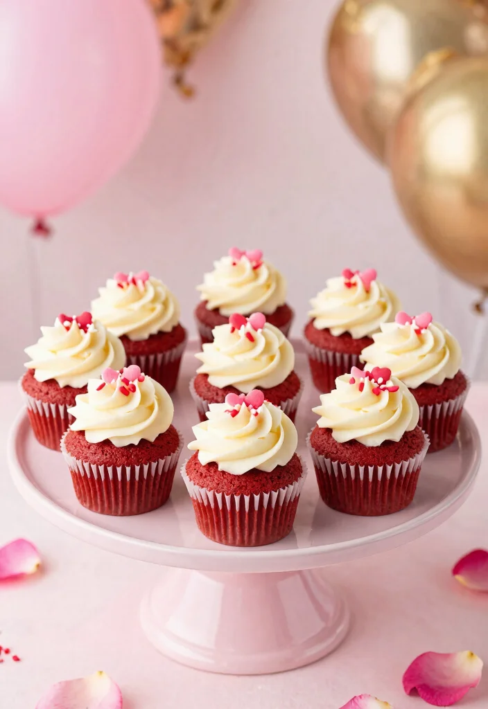 18 Delicious Galentine's Day Recipes That Will Impress Your Squad (Especially #9!) - 6. Red Velvet Cupcakes 1