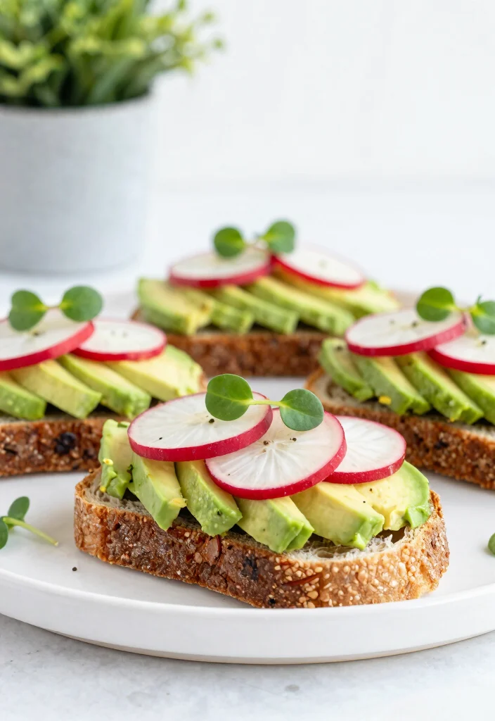 18 Delicious Galentine's Day Recipes That Will Impress Your Squad (Especially #9!) - 7. Avocado Toast with Radish 1