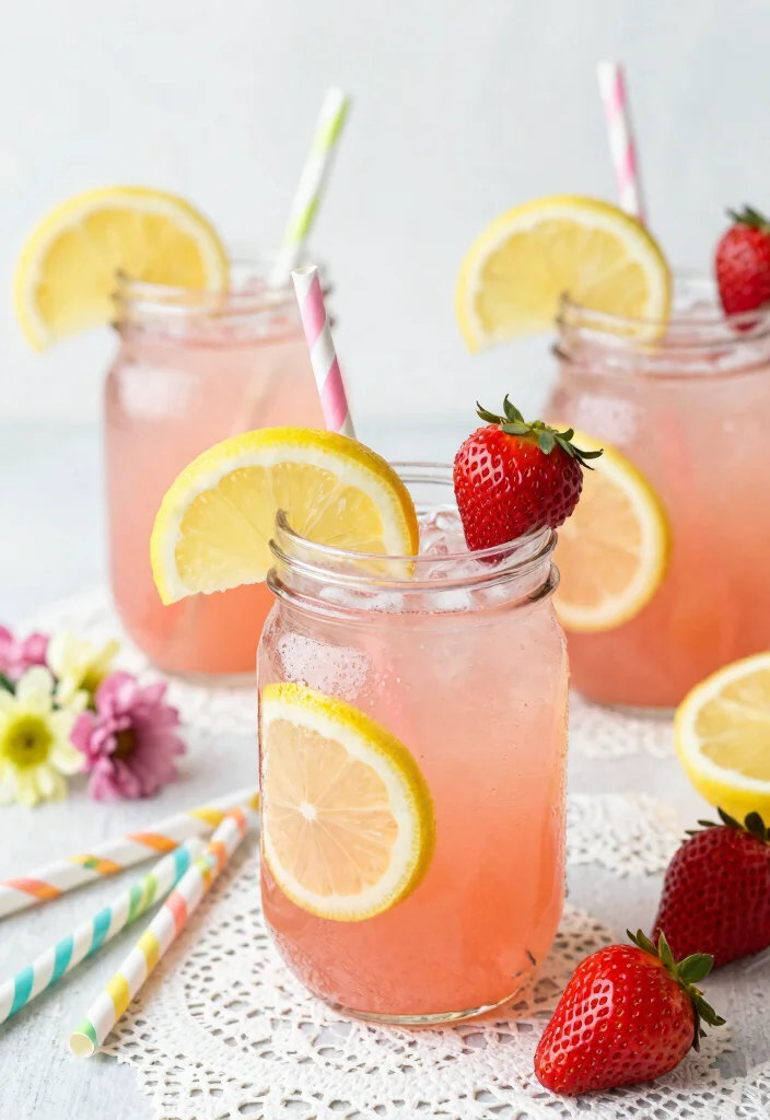 18 Delicious Galentine's Day Recipes That Will Impress Your Squad (Especially #9!) - 8. Pink Lemonade Mocktails 1
