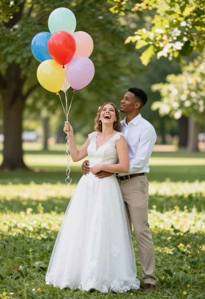 19 Must-Try Spring Wedding Photography Tips for Picture-Perfect Moments! - 14. Use Props for Fun Shots 1