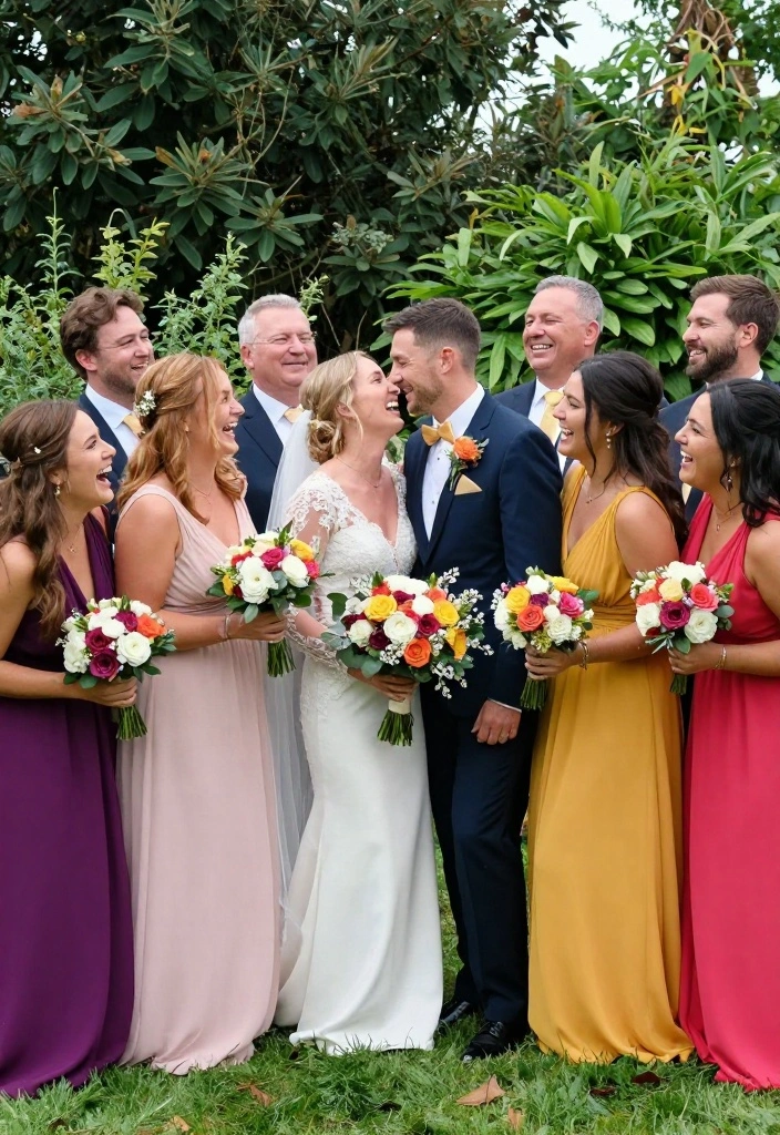 19 Must-Try Spring Wedding Photography Tips for Picture-Perfect Moments! - 9. Capture Group Shots 1