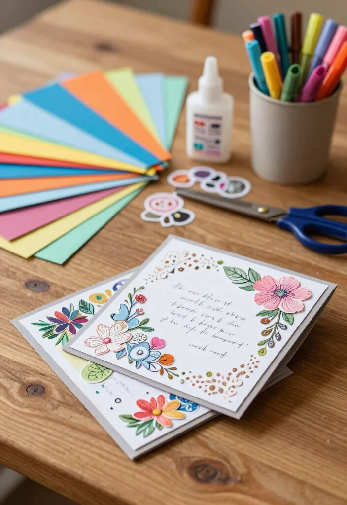 20 DIY Valentine's Day 2026 Gifts That Will Leave Them Speechless! (Try #12!) - 1. Heartfelt Handmade Cards 1