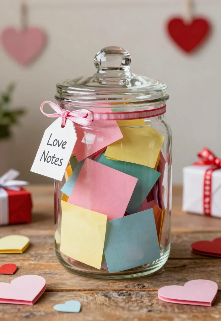 20 DIY Valentine's Day 2026 Gifts That Will Leave Them Speechless! (Try #12!) - 11. DIY Love Jar 1