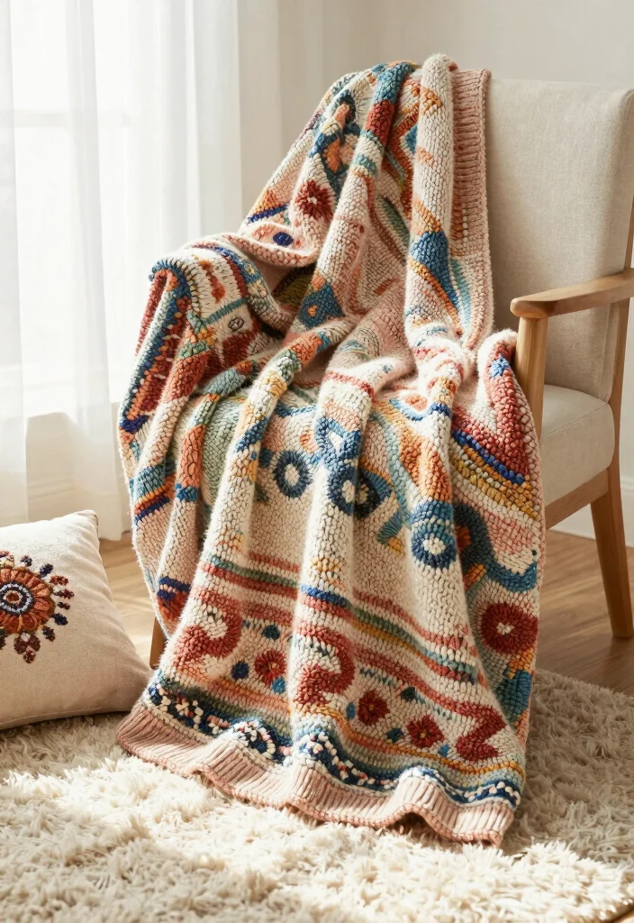 20 DIY Valentine's Day 2026 Gifts That Will Leave Them Speechless! (Try #12!) - 17. Hand-knit Blanket 1