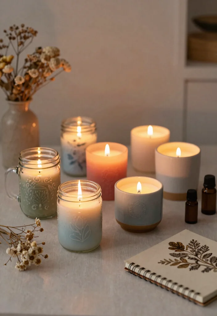 20 DIY Valentine's Day 2026 Gifts That Will Leave Them Speechless! (Try #12!) - 3. Scented Homemade Candles 1