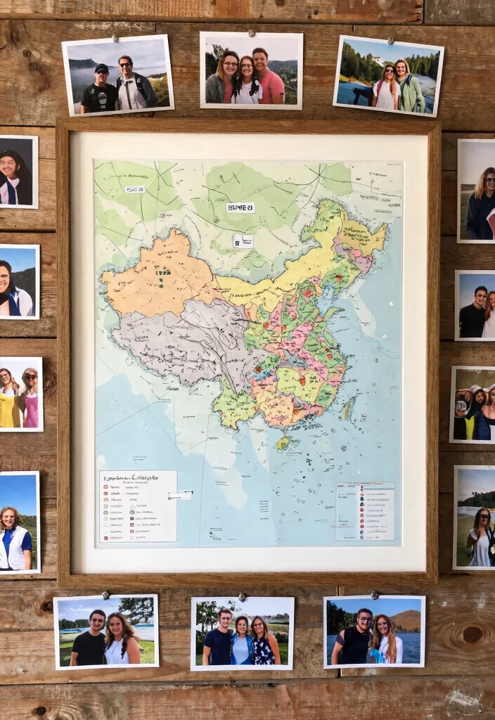 20 DIY Valentine's Day 2026 Gifts That Will Leave Them Speechless! (Try #12!) - 9. DIY Love Map 1