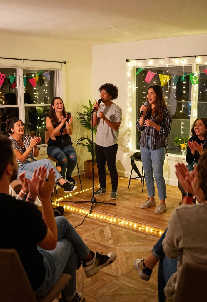 21 Fun Galentine's Day Party Themes That Will Have Everyone Talking! - 10. Galentine’s Talent Show 1