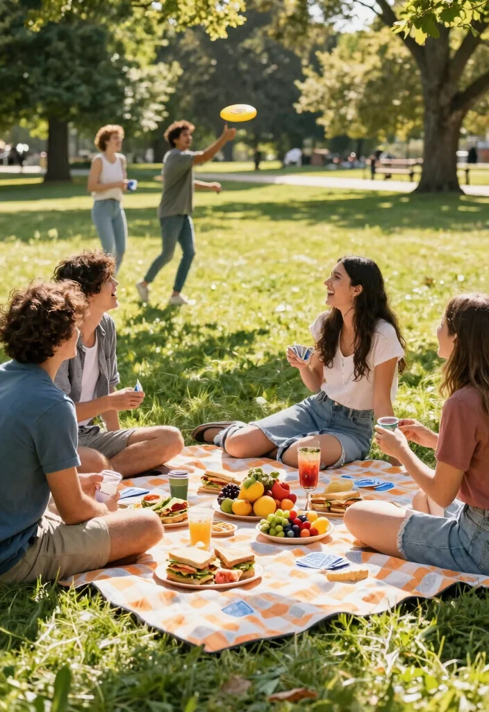 21 Fun Galentine's Day Party Themes That Will Have Everyone Talking! - 9. Outdoor Picnic 1