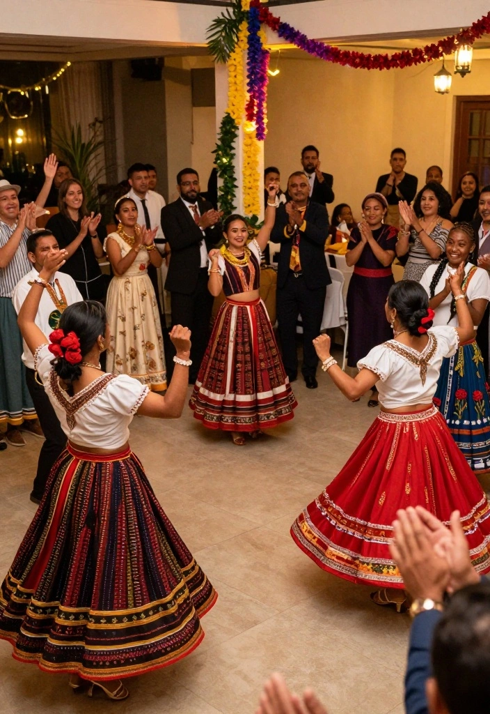 22 Spring Wedding Reception Ideas That Will Keep Your Guests Dancing All Night! - 13. Cultural Dance Performances 1
