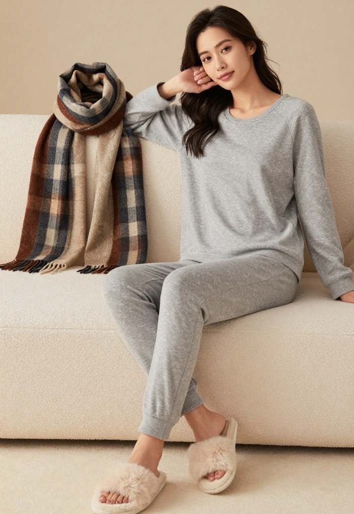 22 Stunning Galentine's Day Outfit Ideas That Will Make You the Star of the Night! - 14. Luxe Loungewear 1