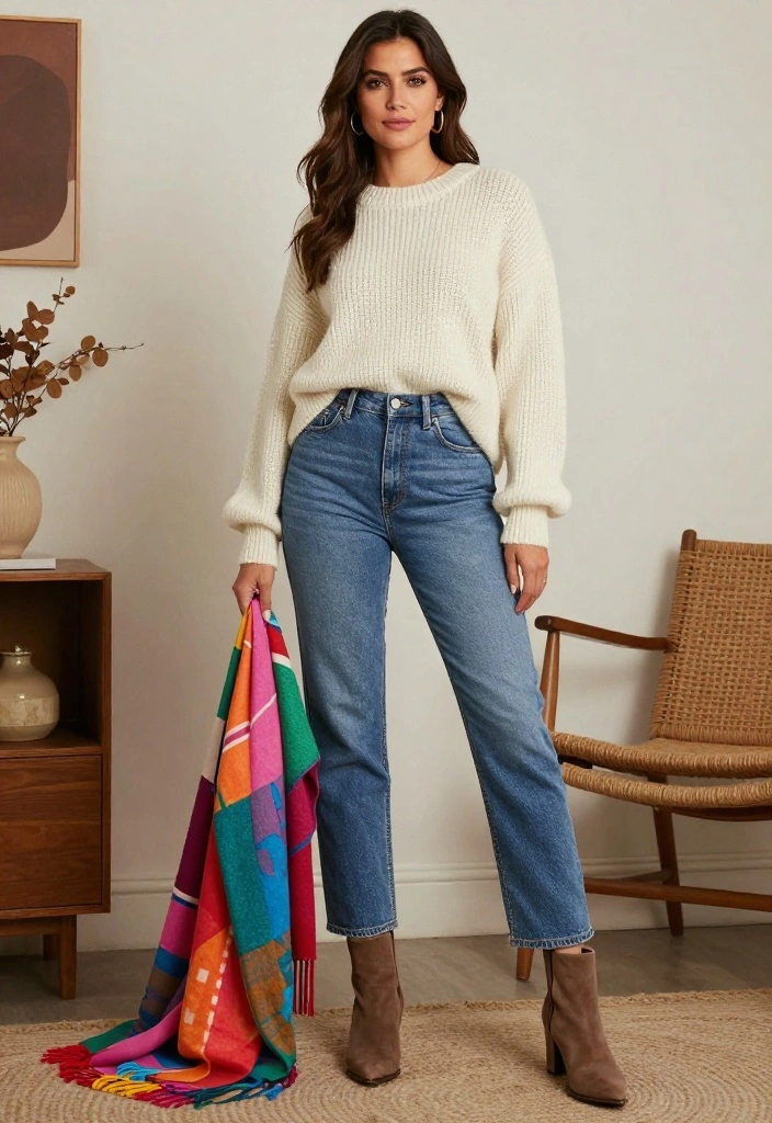 22 Stunning Galentine's Day Outfit Ideas That Will Make You the Star of the Night! - 4. Casual Chic with Denim 1