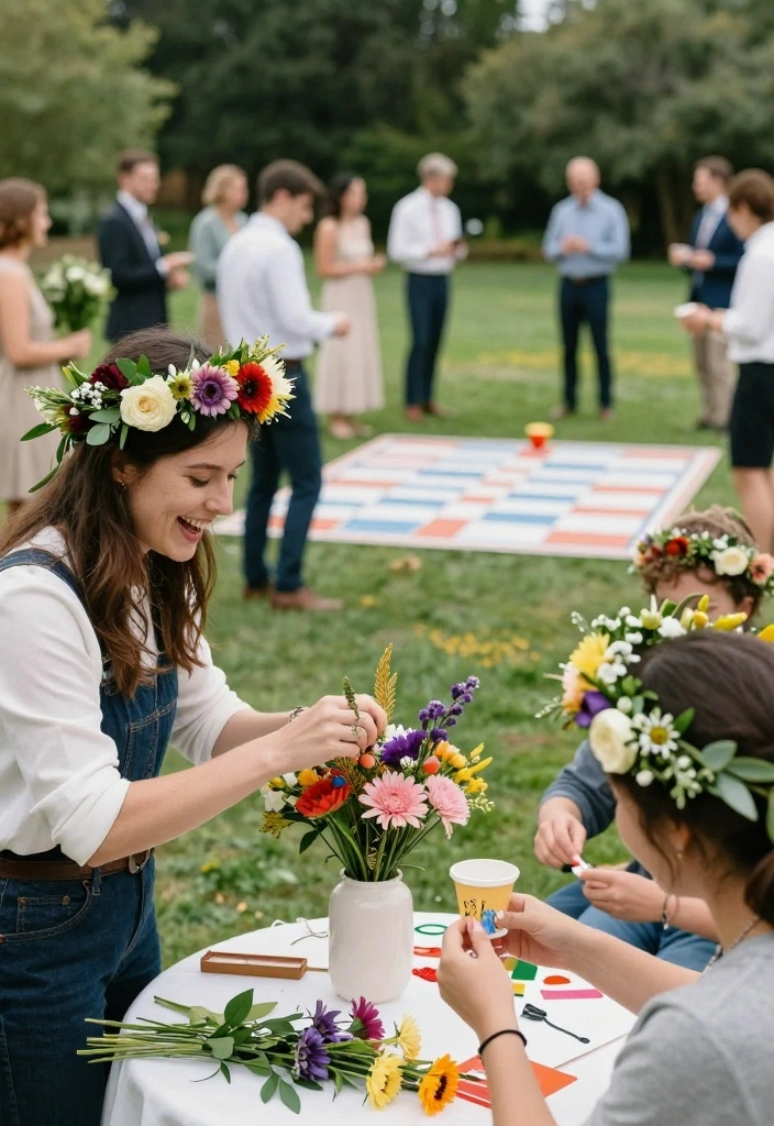 25 Stunning Spring Wedding Inspo Ideas That Will Leave You Breathless! - 15. Interactive Guest Activities 1