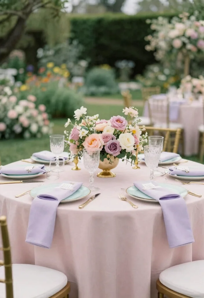 25 Stunning Spring Wedding Inspo Ideas That Will Leave You Breathless! - 2. Pastel Color Palette 1
