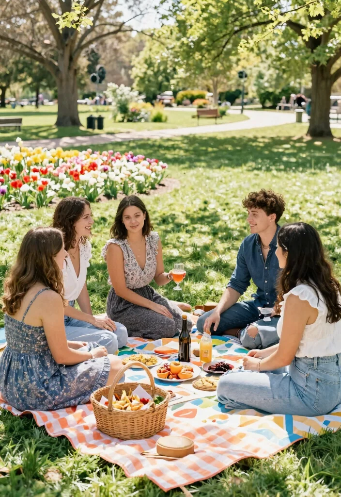 25 Stunning Spring Wedding Inspo Ideas That Will Leave You Breathless! - 21. Pre-wedding Picnics 1