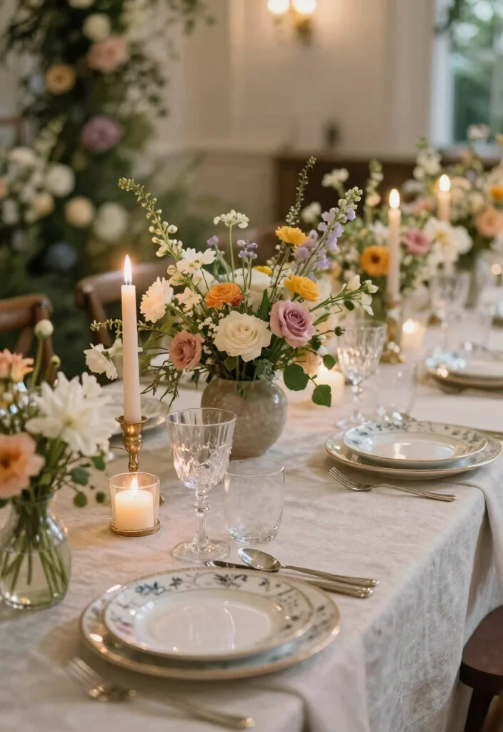 25 Stunning Spring Wedding Inspo Ideas That Will Leave You Breathless! - 24. Elegant Table Settings 1