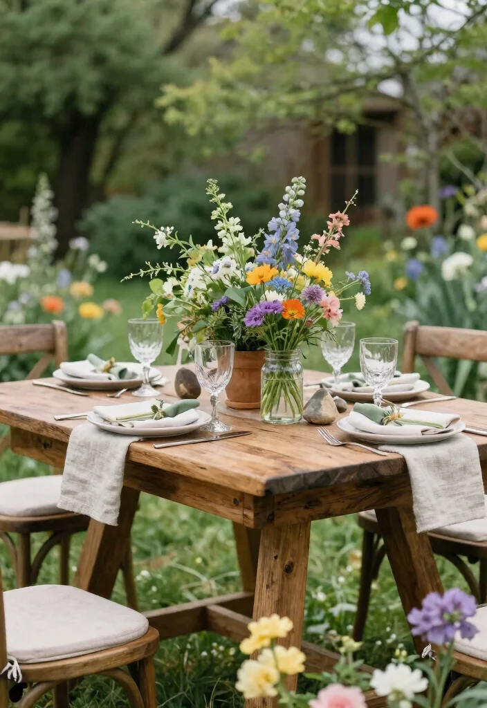 25 Stunning Spring Wedding Inspo Ideas That Will Leave You Breathless! - 3. Nature-Inspired Decor 1