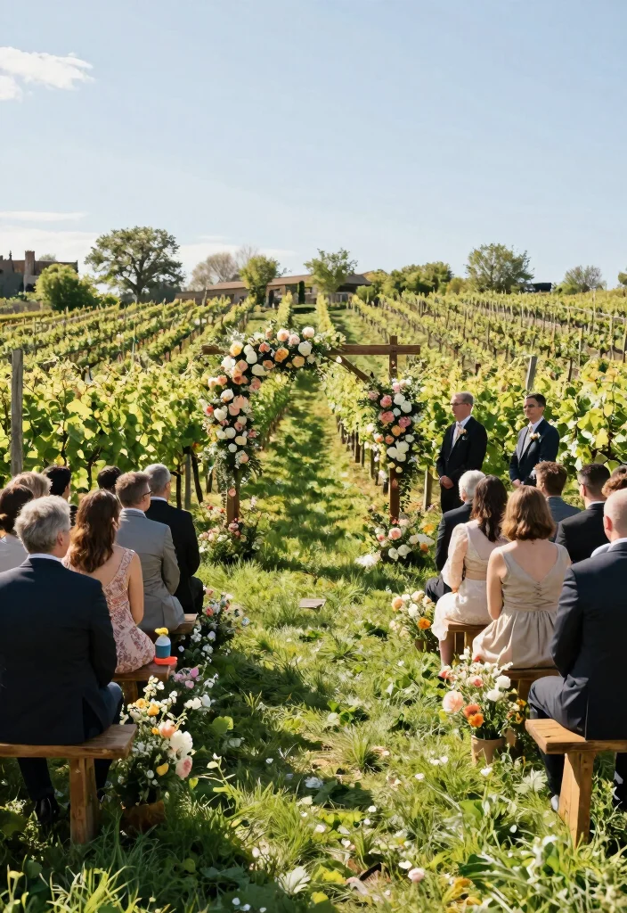 25 Stunning Spring Wedding Inspo Ideas That Will Leave You Breathless! - 8. Creative Ceremony Locations 1