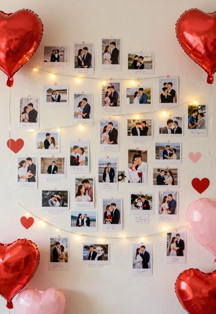 30 Stunning Valentine's Day 2026 Decor Ideas That Will Wow Your Guests! - 15. A Love Story Timeline 1