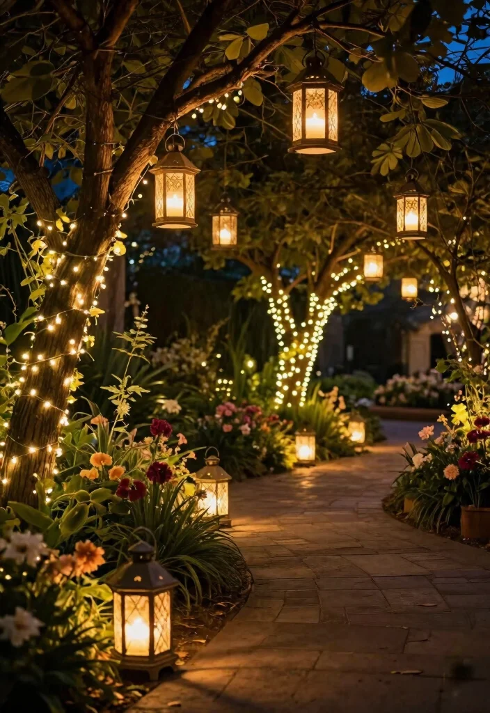 30 Stunning Valentine's Day 2026 Decor Ideas That Will Wow Your Guests! - 17. Romantic Outdoor Lanterns 1