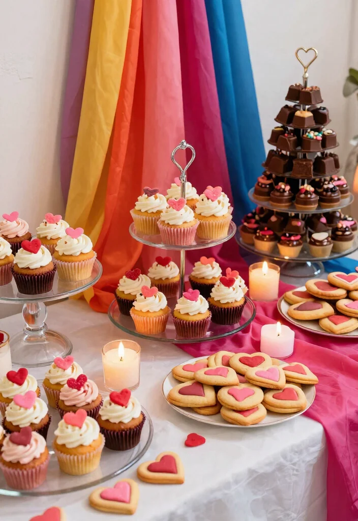 30 Stunning Valentine's Day 2026 Decor Ideas That Will Wow Your Guests! - 6. Sweet Treat Displays 1