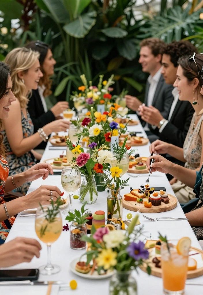 8 Creative Themes for Spring 2026 Celebrations That Will Wow Your Guests! - 3. Botanical Cocktail Party 1