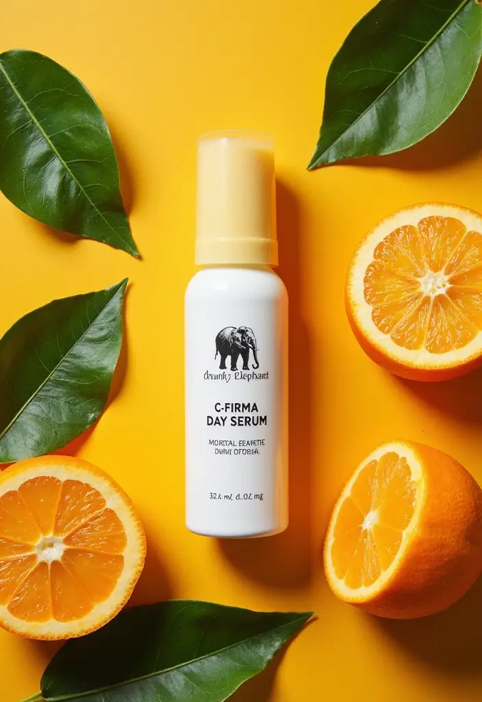 Discover the 5 Hottest Luxury Skincare Products for Winter 2023! - 2. Glow Getter: Drunk Elephant C-Firma Day Serum 1