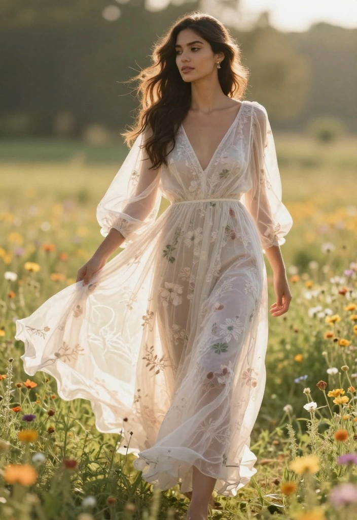 Get Ready: The Must-Have Fashion Trends for Spring 2026 Are Here! - 7. The Comeback of Sheer Fabrics 1