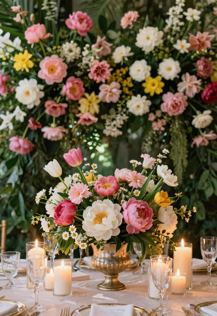 Spring Wedding Inspo: 25 Stunning Ideas That Will Leave You Breathless! - 1. Floral Overload: The Power of Blooms 1