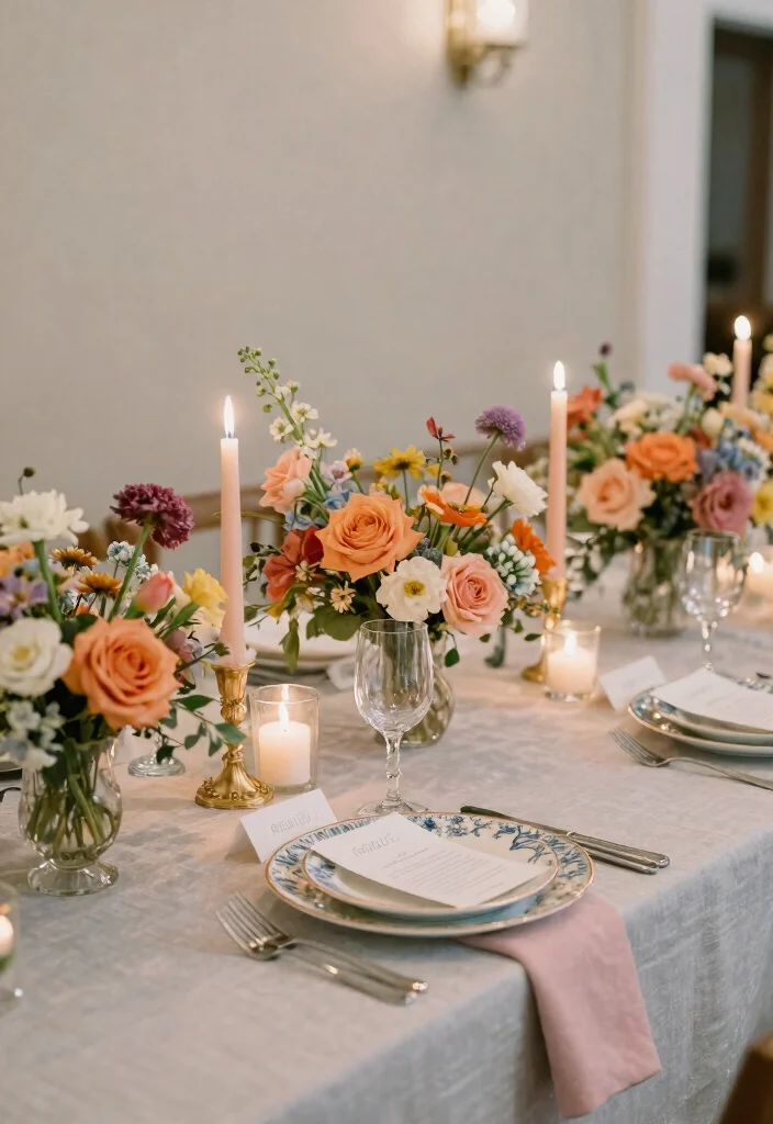 Spring Wedding Inspo: 25 Stunning Ideas That Will Leave You Breathless! - 10. Elegant Table Settings 1