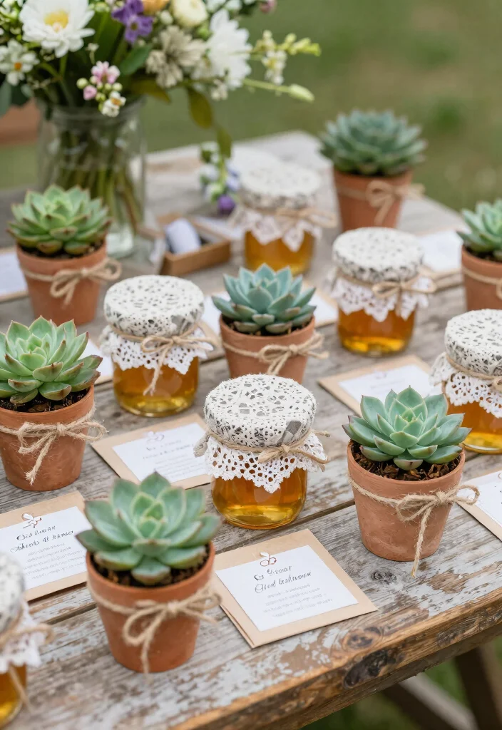 Spring Wedding Inspo: 25 Stunning Ideas That Will Leave You Breathless! - 15. Stylish Wedding Favors 1