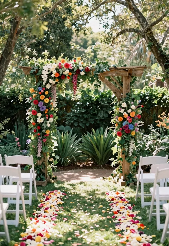 Spring Wedding Inspo: 25 Stunning Ideas That Will Leave You Breathless! - 3. Garden-Style Ceremony 1