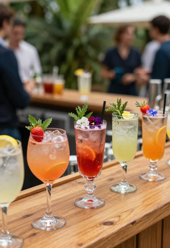 Spring Wedding Inspo: 25 Stunning Ideas That Will Leave You Breathless! - 9. Seasonal Cocktails 1