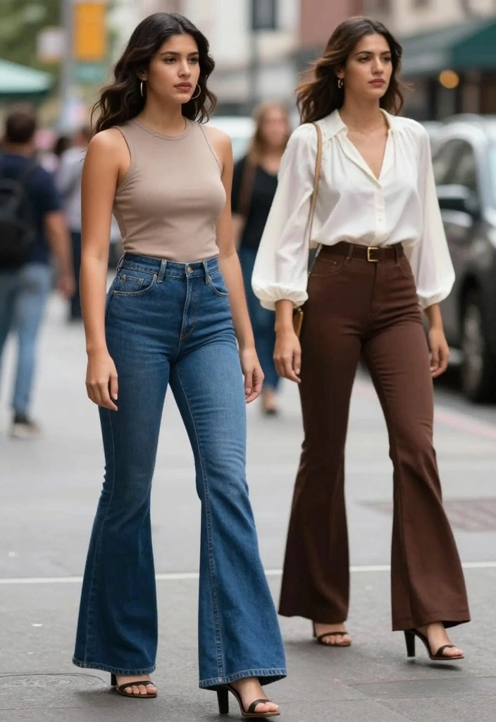 The Latest Spring 2026 Fashion Trends That Will Change Your Style Game! - 7. Flared Bottoms 1