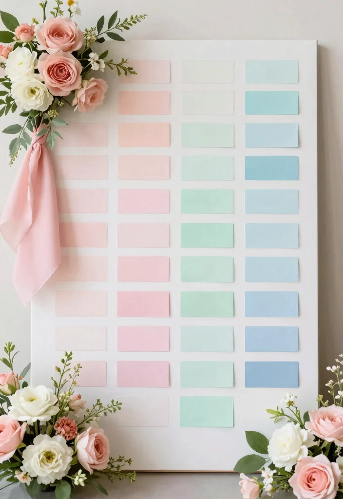 Your Ultimate Guide to Spring Wedding Planning: 10 Essentials You Can't Overlook! - 1. Choose a Seasonal Color Palette 1