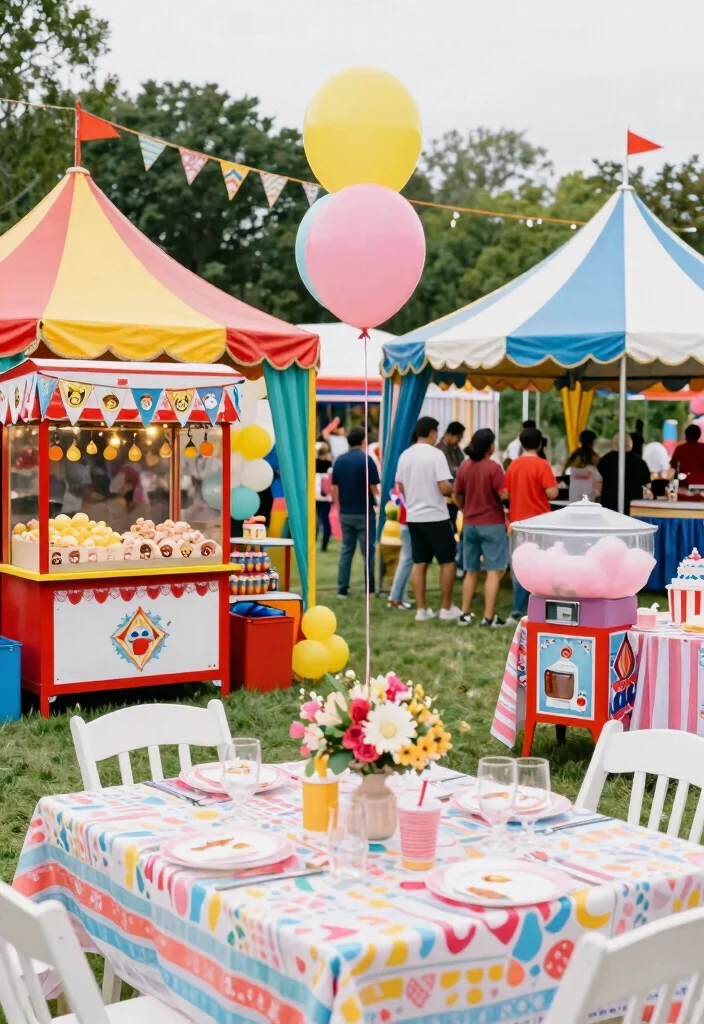 Unleash Your Creativity: Unique Wedding Themes for Summer 2026 Unveiled! - 4. Whimsical Carnival 1