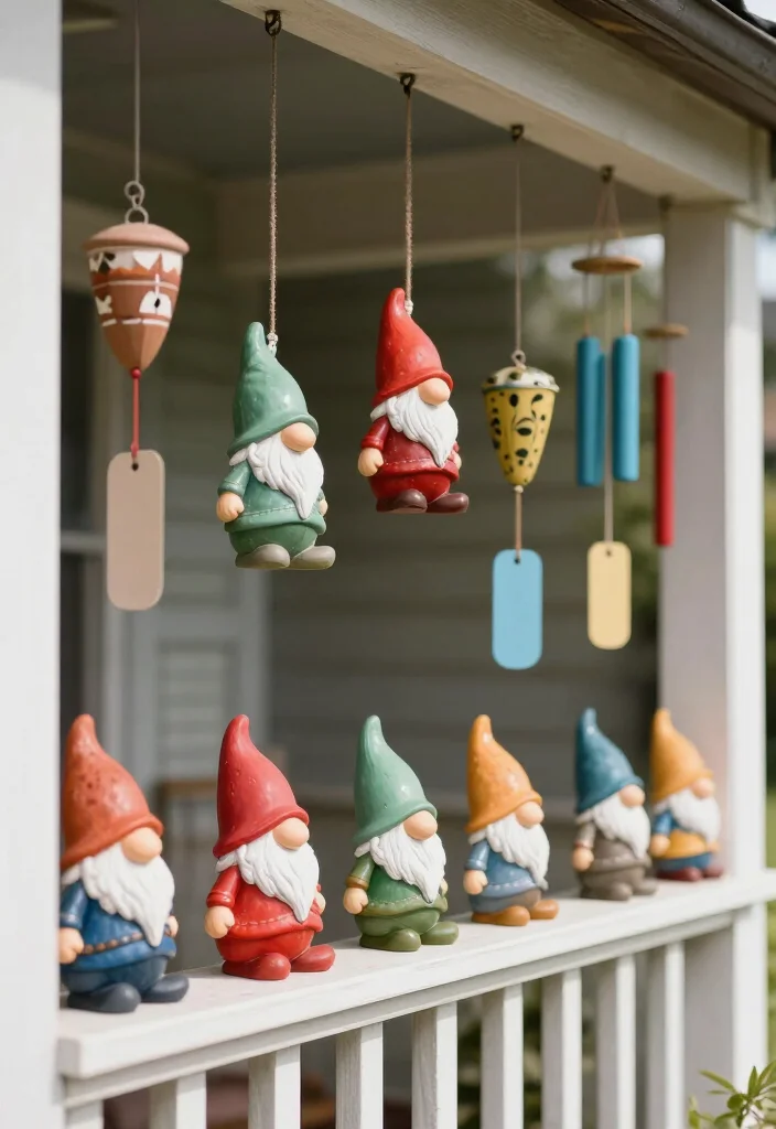 12 Gorgeous Labor Day Porch Decor Ideas for a Perfect Summer Send-off! - 12. A Touch of Whimsy 1