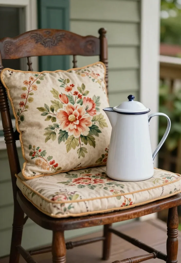 12 Gorgeous Labor Day Porch Decor Ideas for a Perfect Summer Send-off! - 7. Vintage Decorating Finds 1