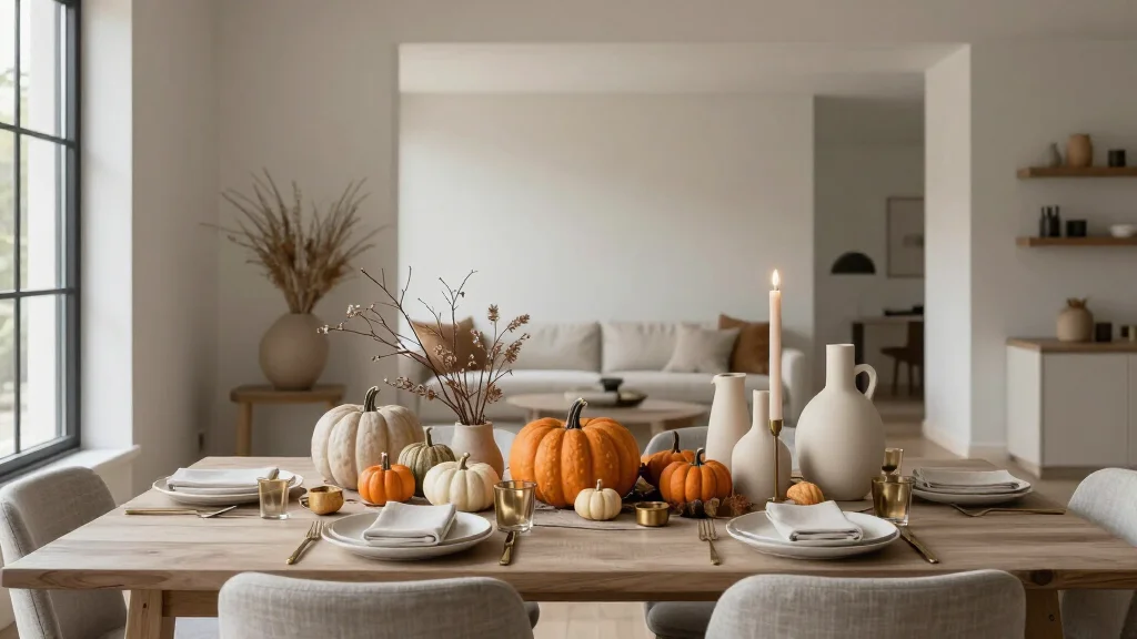 13-Modern-Thanksgiving-Decor-Ideas-for-a-Stylish-Fall-Home-Minimalists-Will-Love-5 13 Modern Thanksgiving Decor Ideas for a Stylish Fall Home (Minimalists Will Love #5!)