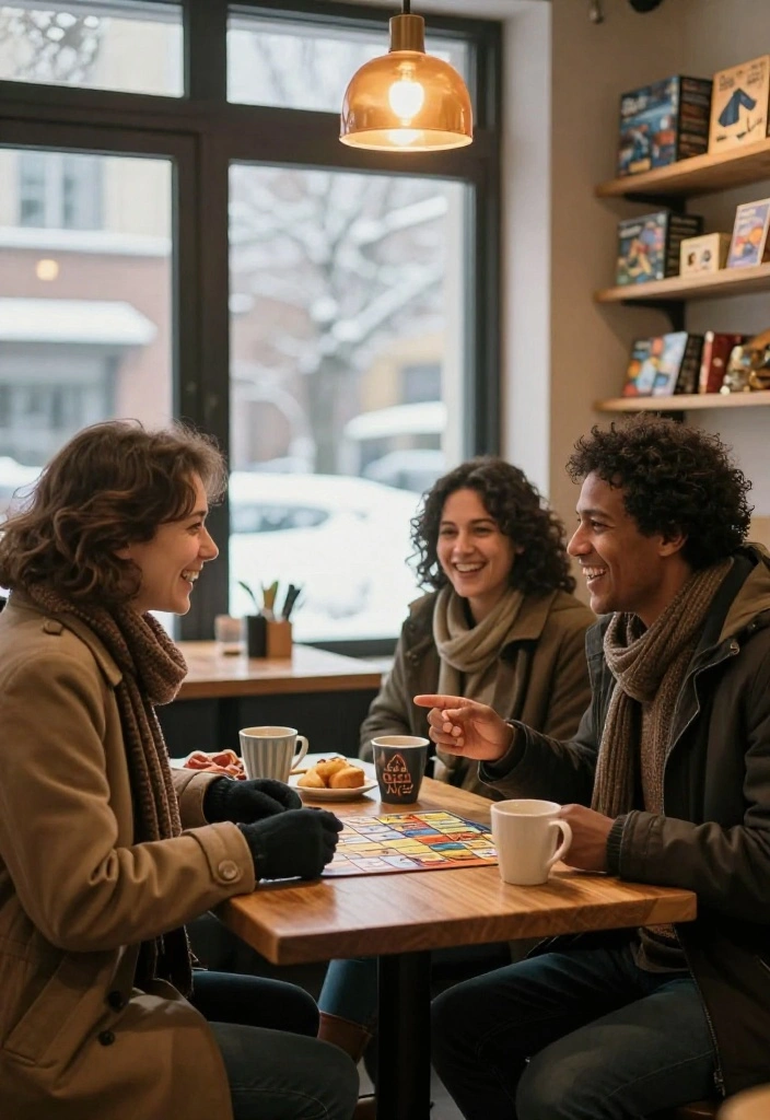 14 Winter First Date Ideas That’ll Break the Ice—Literally and Figuratively! - 10. Settle In at a Board-Game Cafe 1