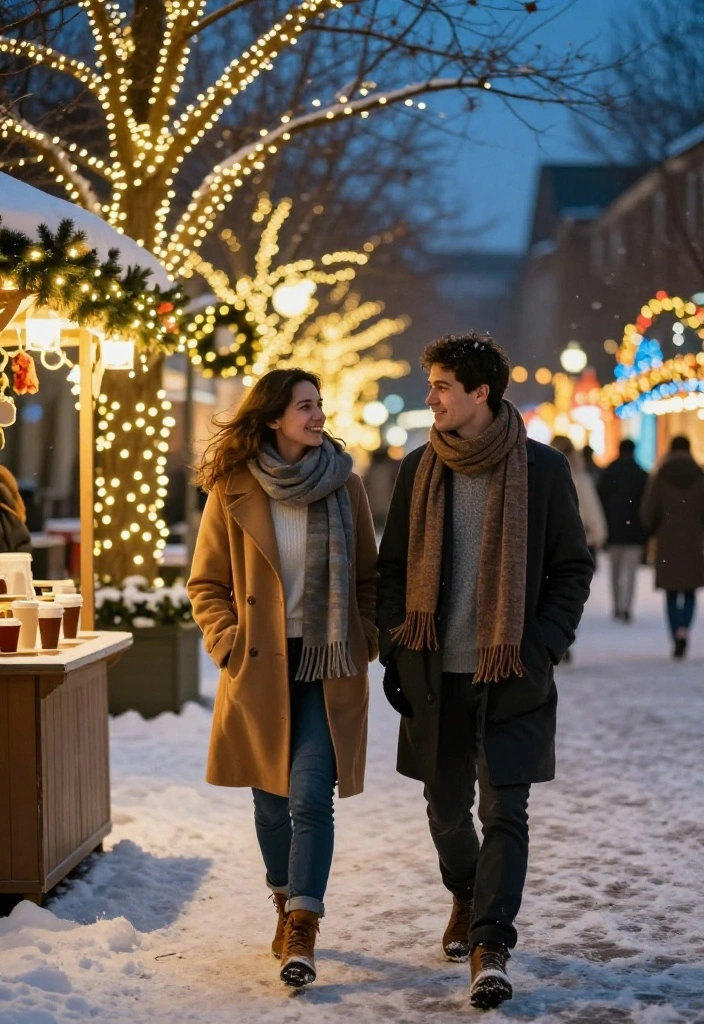 14 Winter First Date Ideas That’ll Break the Ice—Literally and Figuratively! - 5. See a Holiday Light Display 1
