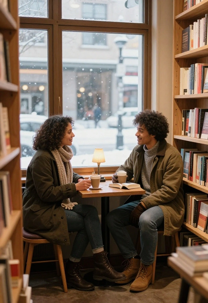 14 Winter First Date Ideas That’ll Break the Ice—Literally and Figuratively! - 6. Browse a Bookstore and Choose a Read for Each Other 1