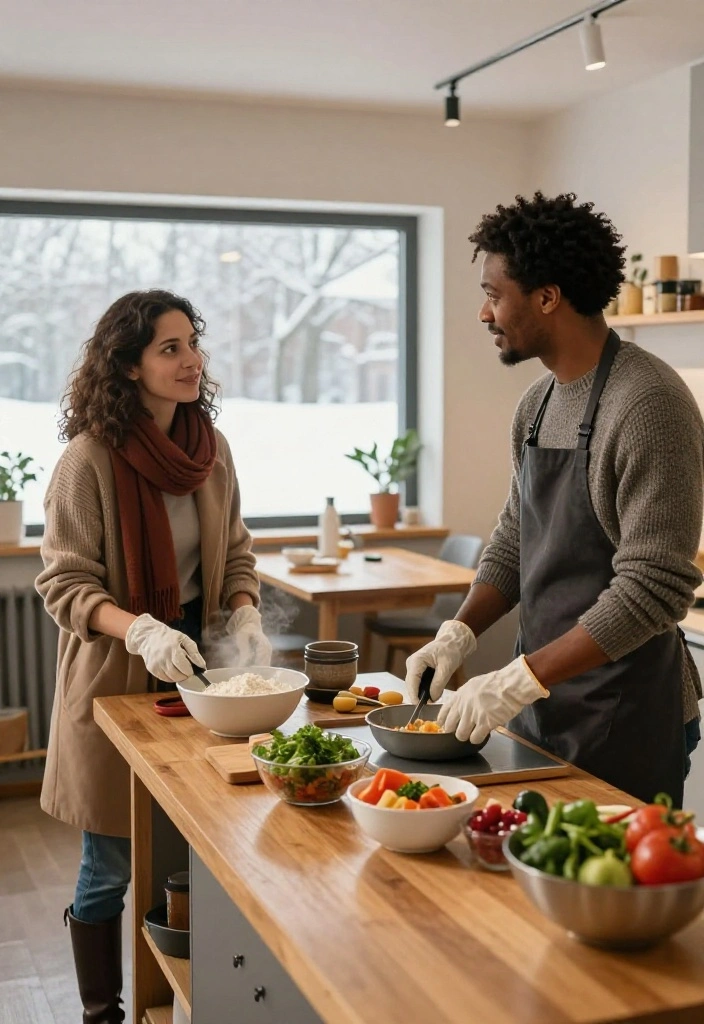 14 Winter First Date Ideas That’ll Break the Ice—Literally and Figuratively! - 8. Take a Hands-On Cooking Class 1