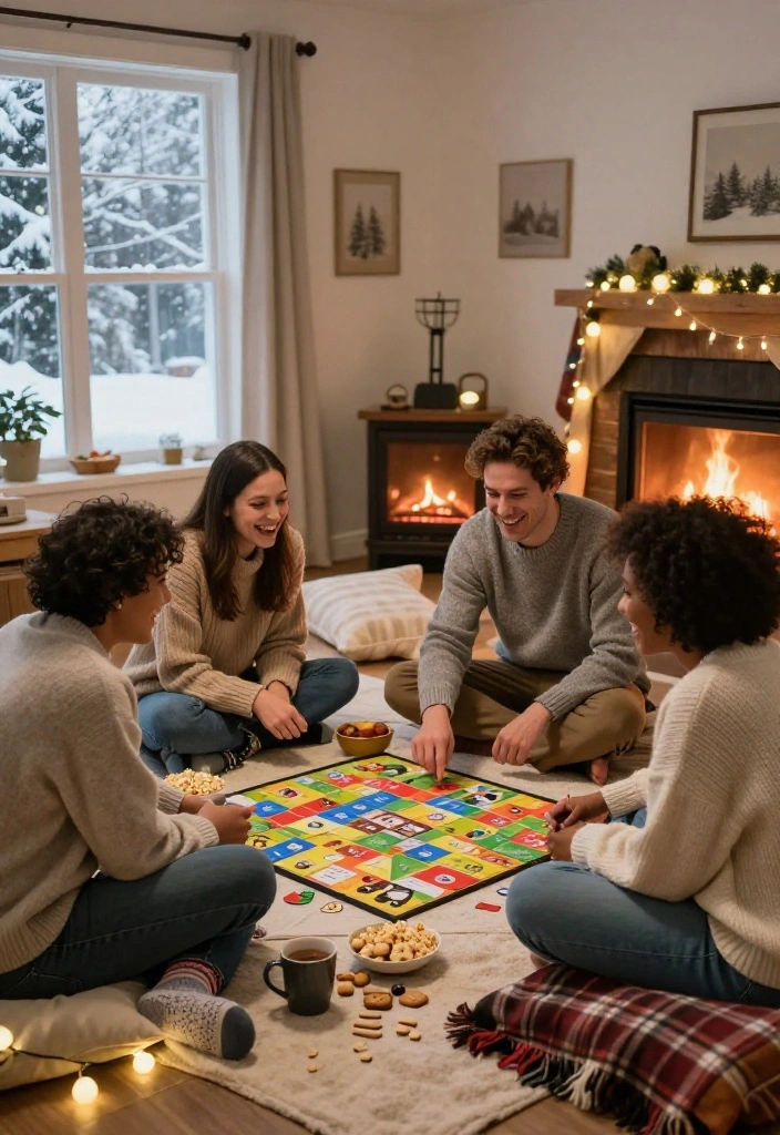 17 Creative Winter Date Ideas for Couples Tired of Dinner and a Movie - 5. Build a Blanket Fort Board-Game Lounge 1