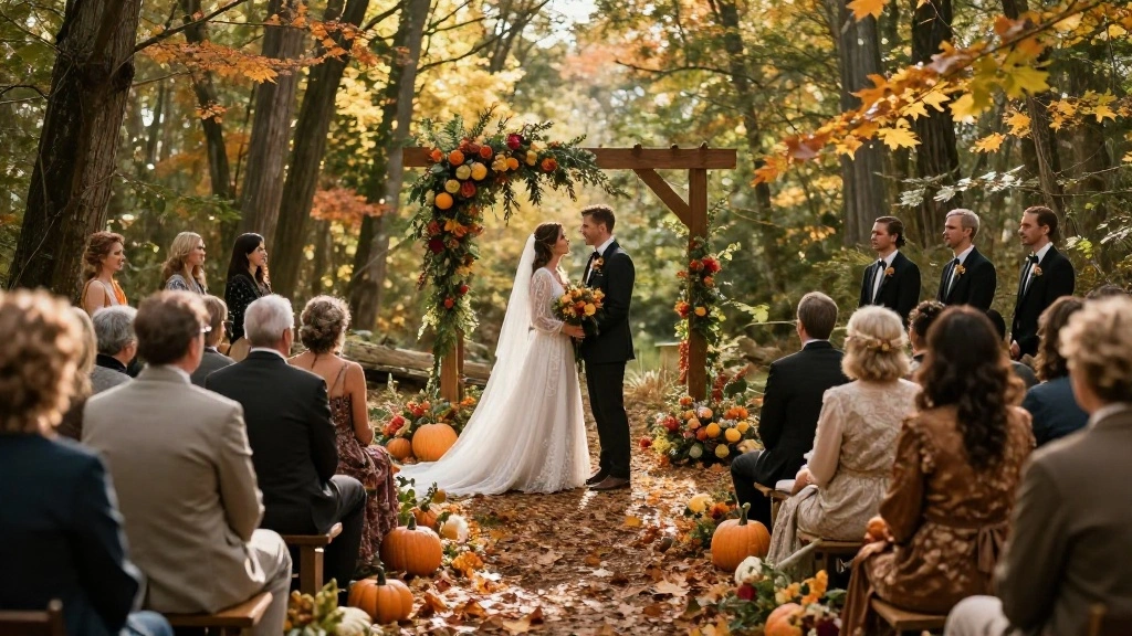 17 Outdoor Fall Wedding Ideas That'll Make Your Ceremony Unforgettable!