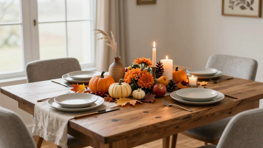17 Thanksgiving Centerpiece Ideas That'll Steal the Show at Dinner (No Fancy Skills Required!)